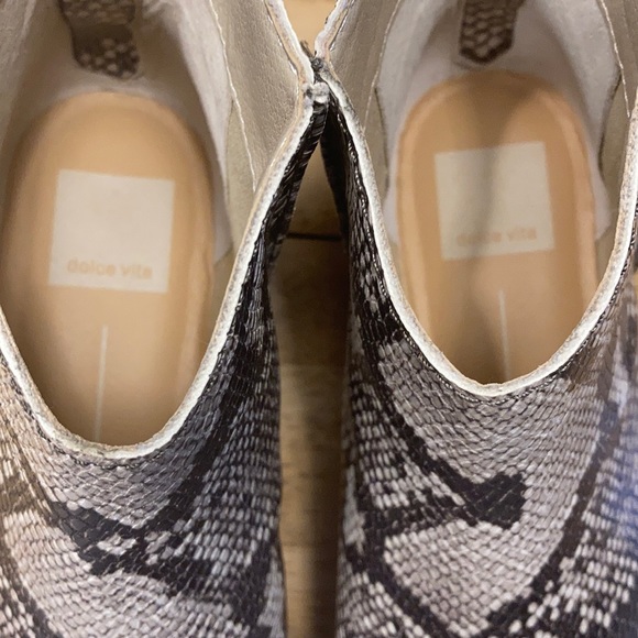 Dolce Vita Tavin snake print Stella bootie - Picture 10 of 11